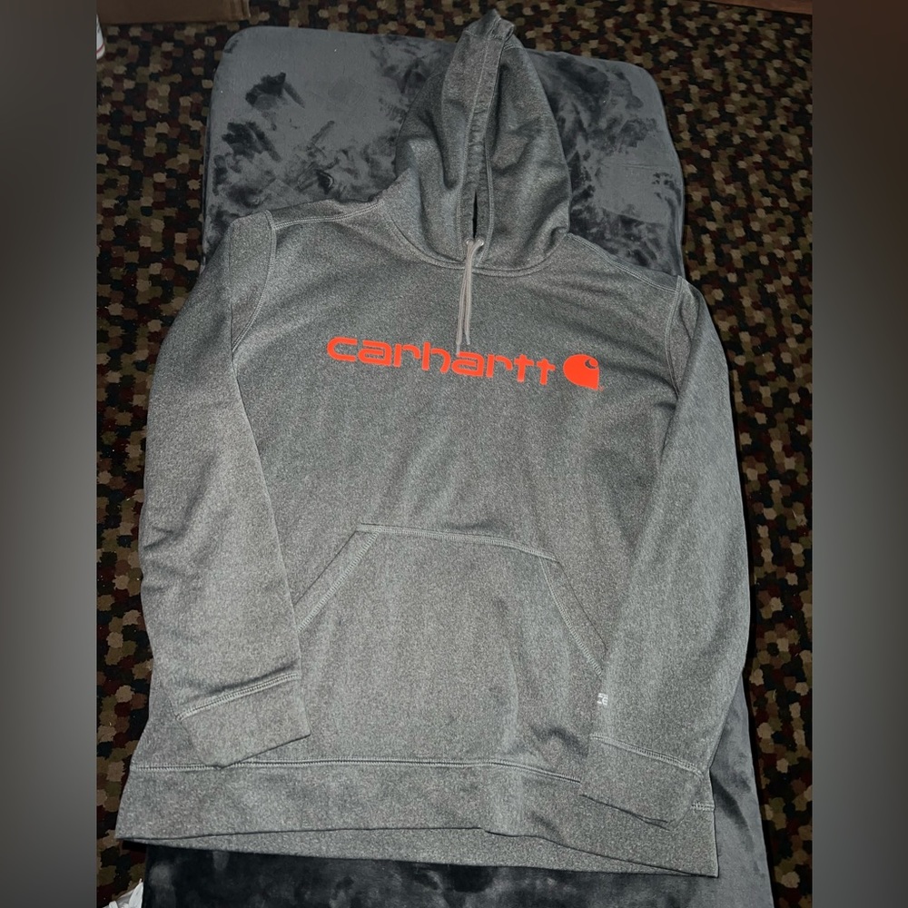 Carhartt Relaxed Fit Hoodie Size XL - Picture 5 of 8